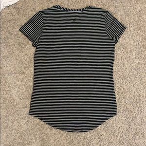 Lululemon women’s striped cotton t-shirt
